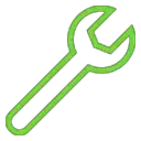 Icon steeksleutel Laadpalen voor thuis
